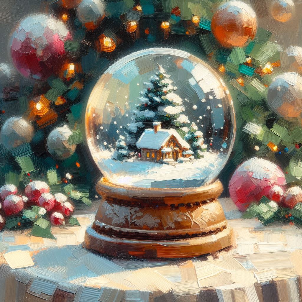 KARÁCSONYI HÓGÖMB (dec. 14. vagy 21.)